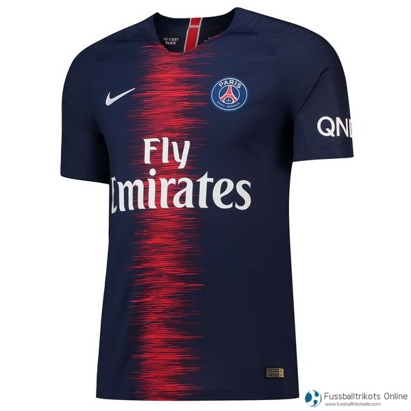 Paris Saint Germain Trikot Heim 2018-19 Blau Fussballtrikots Günstig